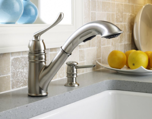 Cambria Glass Faucet by Moen